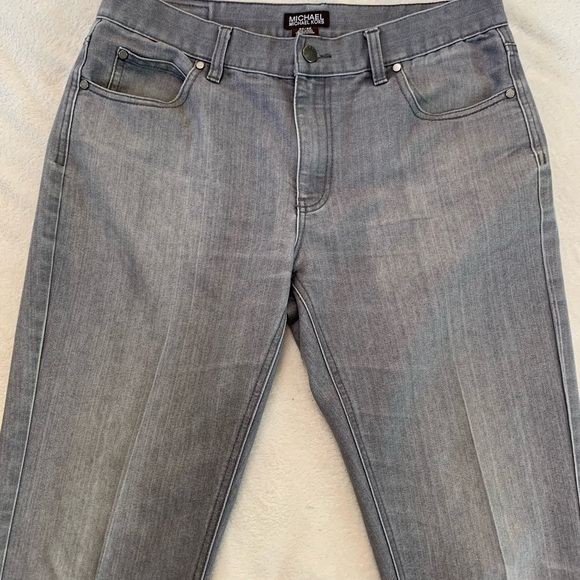 Michael Kors Gray Long Jeans Pants Size 34/32 - Picture 16 of 17